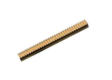 Small Cnc Spur Helical Gear Racks M0.5 1.57 Pitch 5 × 4.8 × 50 ZCuSn10Pb1