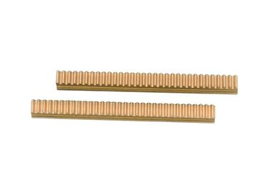 Small Cnc Spur Helical Gear Racks M0.5 1.57 Pitch 5 × 4.8 × 50 ZCuSn10Pb1