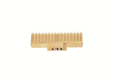 CNC Miniature M0.5 Spur Gear Rack Aluminum Bronze For Robotics